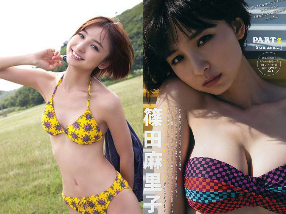 豊胸してると噂の女性芸能人⑰「篠田麻里子」~元AKB48モデル体型の胸元変化~